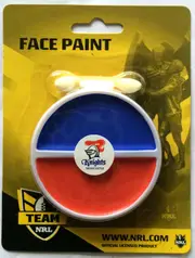 Newcastle Knights NRL Face Paint * Team Colour Paint
