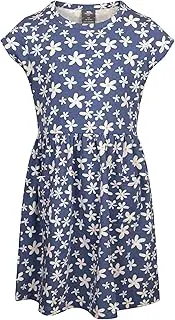 [TRESPASS] Girls Happiness Dress (UK Size: 11-12 Years) (Blue Tone)