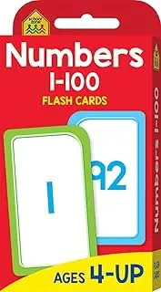 School Zone Numbers 1-100 Flash Cards (new cover)