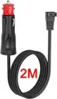 12V Merit and Cigarette Lighter Plug to Waeco Fridge Adaptor, 2M Power Lead C...