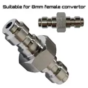 Double Male Filling Pacifier Quick Connect PCP Adaptor Stainless Steel