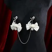 Nipple Clamps For Women Non Piercing Beginner Sm Breast Stimulation Alternative Toys Adult Products Female Fun Nipple Clips For Adult Play Adjustable Nipple Clamps Clip With Chain