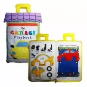 MY QUIET Activity Cloth Book GARAGE Playbook Tools Car Balls Storage Travel Gift