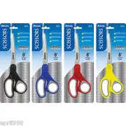 8" soft grip Stainless Steel Scissors for Household Kitchen Office use #4412