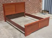 Bunbury - Queen Bed Frame - Jarrah Timber - Australian Made