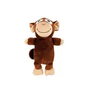 Afp Ultrasonic Hypno Monkey Silent Squeaker Plush Dog Toy