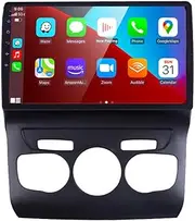 for Citroen C4 C4L Radio 2013-2017 Car Stereo 10.1" Touchscreen Wireless Carplay Android Auto GPS Navigation Free Reverse Camera 4+64GB