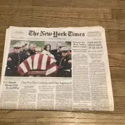 December 11, 2001 The New York Times War On Terror Full-Newspaper
