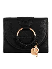 See By Chloé Hana Trifold Wallet in Black