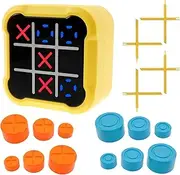 Electronic Board Game Rechargeable Handheld Puzzle Game Console Portable Children Toy