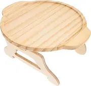 Generic Sofa Arm Rest Protector Couch Table Bamboo Small Table Home Supplies Easy to Move and Store