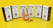 Master Lock 410 410KAW4000RJ Lockout Tagout Padlock Keyed Alike 38mm (Pack of 6)