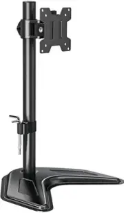 Single Monitor Stands, Freestanding VESA Monitor Desk Mount fits 13'' to 32''