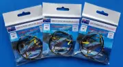 3x 80lb Wire to Mono Sliding Snelled double hook rig, 2x Octopus circle 7/0 hook