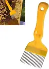 GYWHOOFT 18 Tines Bee Keeping Tool,Stainless Steel Beekeeping Fork,Apicultura...