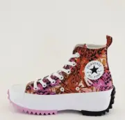 WNS size 6.5 - Converse Run Star Hike Hi Tropical Florals Women's Platform Sneak