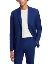 Theory Chambers Slim Fit Suit Jacket in Tailoring Check
