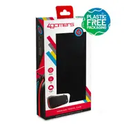 4Gamers Premium Travel Case For Nintendo Switch, Switch Lite and OLED (Neon Red and Blue)
