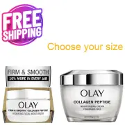 Olay Collagen Peptide Face Moisturizer, Firm - Plump - Hydrate, Fragrance Free