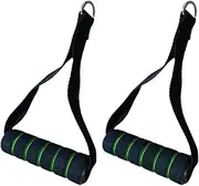 Colaxi Exercise Handles for Cable Machine Foam Handles Non Slip Heavy Duty Resistance Band Handles Grips for Home Gym Weight Lifting