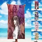 Taylor Large Microfibre Lightweight Beach Towel Sheet Travel Swimming Summerᶜ