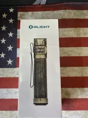 Olight Warrior Mini 3 Cracked-Brass Limited Edition Rechargable Flashlight New