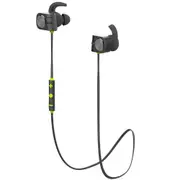 BX338 Wireless bluetooth Earphone Magnetic Adsorption Dual Battery IPX5 Waterproof Earbuds GREEN COLOR