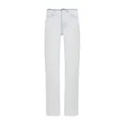 [Balenciaga] Balenciaga-Light Blue Cut Off Waistband Cotton Jeans-Donna M STAND
