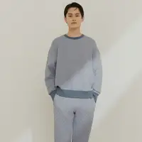 在飛比找樂天市場購物網優惠-【FANTINO】MIT有機棉鋪棉長袖上衣-霧灰藍色 [AP