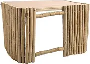 Applewood Small Pet Hideout, Hamster Rabbit Enclosure House, Breathable Hut with Entrance and Exit for Guinea Pig Chinchilla