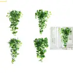 WEROYAL 壁掛式人造植物展示 LEAFYVINE 牆壁裝飾人造植物模擬植物藤蔓壁掛