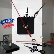 Black Hands DIY Kit Quartz Movement Mechanism Repair Wall Clock Parts