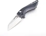 Tungyi Pocket Folding Knife, 2.3 inch D2 Steel Blade, G10 Handle, Small EDC Knife with Pocket Clip for Left and Right Hand, Great for Everyday Carry Camping Hiking Great Outdoor Gifts for Men Women