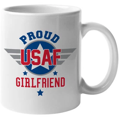 Proud USAF Girlfriend Cute Coffee & Tea Gift Mug
