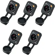 domoi Waterproof LED Display Holder Stage Lighting Equipment Multi-Functional Convenient Power Connector Holder, Easy Install Easy to Use B-Yellow