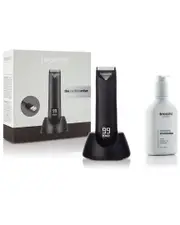 BROCCHI The Cutting Edge USB Waterproof Trimmer + Moisturizing Shave Lotion 200ml
