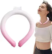 [Generic] Ice Wrap Neck Cooler - Wearable Cooling Neck Wraps | Hot Weather Accessories Safe Collar Personal Pack for Work Adults Kids Running Sports Home Outdoor