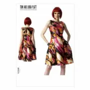 Vogue Sewing Pattern 1348 Misses Dress Size 14-22 Uncut Designer