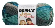 Spinrite 161129-29632 Softee Chunky Ombre Yarn-Deep Waters (3Pk)
