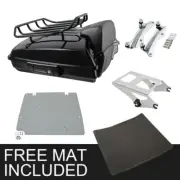 Razor Trunk Rack Mount Plate Docking Kit Fit For Harley Tour Road King 2014-2025