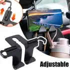 Car Accessories Seat Back Headrest Phone Holder Pocket Bag Hanger Hook Universal