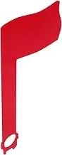 INOOMP Letter Box Pieces Mailbox Small Flag Holder Mailbox Flag Replacement Parts Mail Carrier Accessories Red Acrylic