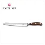 【VICTORINOX 瑞士維氏】瑞士刀 GRAND MAITRE 23CM 楓木 鍛造刀 麵包刀(7.7430.23G)