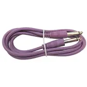 10 ft foot PURPLE 1/4 mono guitar to effect pedal instrument PA patch cable cord