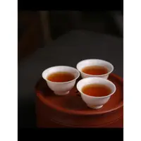 在飛比找ETMall東森購物網優惠-正宗骨瓷輕薄茶杯聞香杯功夫小茶杯反口茶盞若深杯陶瓷高溫品茗杯