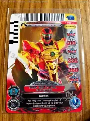 Power Rangers Legends Unite Holo 4-033 Red Sentinel Ranger