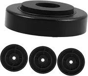 Abaodam 4pcs Audio Mats Isolation Pads Speaker Box Feet for Turntable Speaker Cabinets Anti-vibration Nonslip Pads