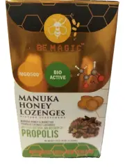 LOZENGES with Manuka Honey MGO 500+ and Propolis, 15 counts, New Zealand