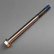 M6 x 75 Titanium Ti Screw Bolt Hexagon Hex Head Flange with Blue ThreadLocker