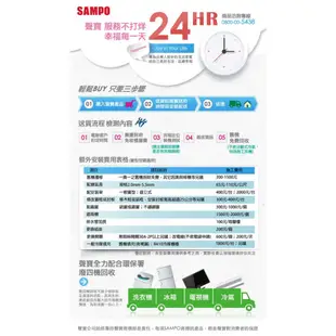 SAMPO聲寶定頻窗型冷專冷氣AW-PC72L-11-15坪左吹-含基本運送安裝+舊機回收